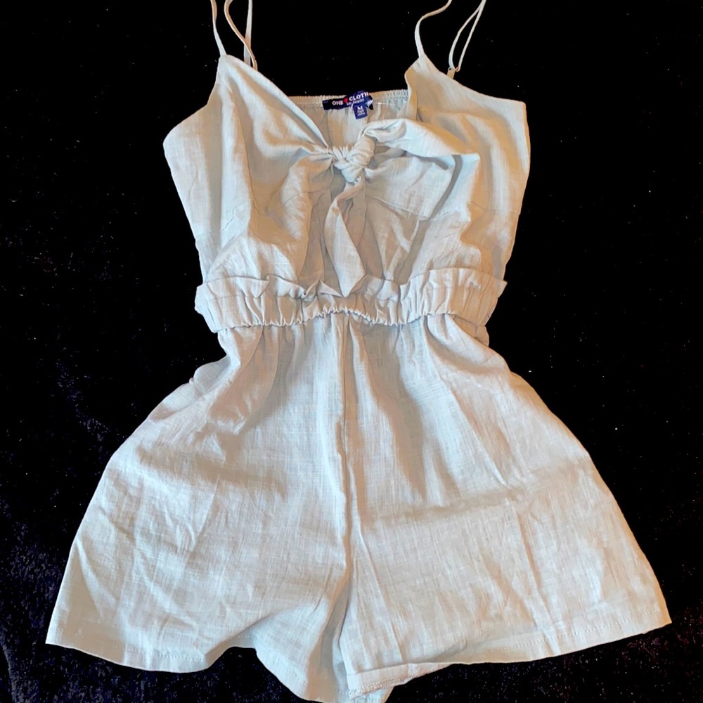 green romper